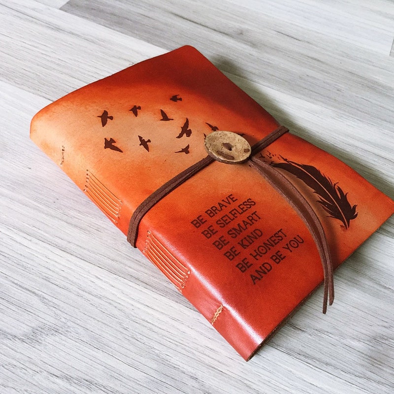 Journal Leather Etsy