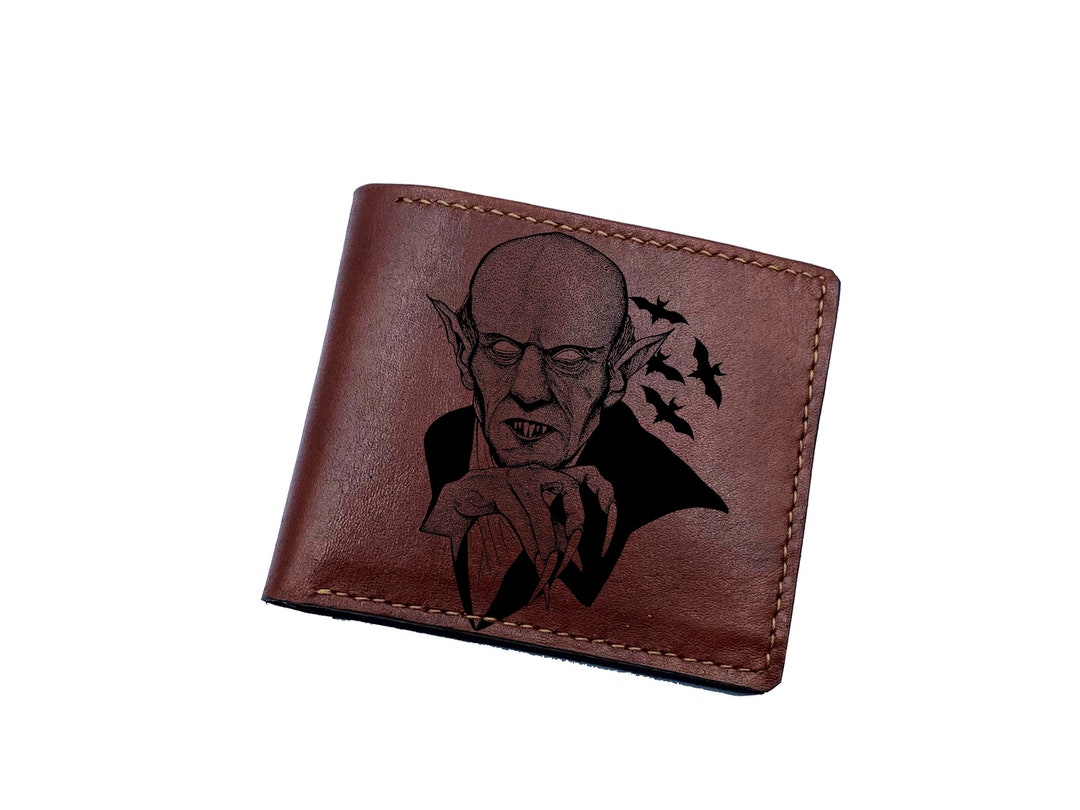 Leder-Fledermaus Münztasche Mit Flügeldesign, Bat Produktbild-Vorschau 3