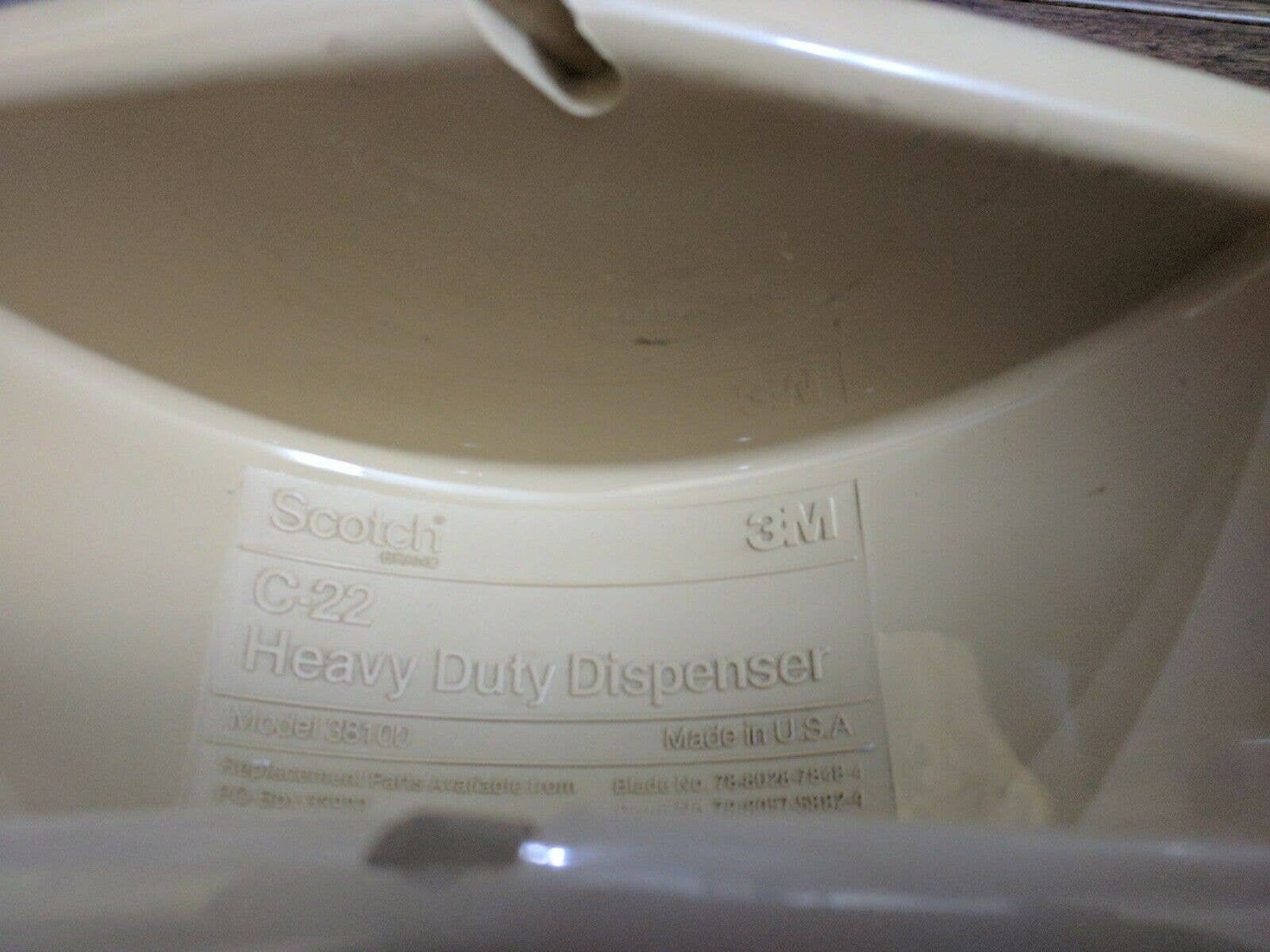 Vintage Scotch 3M Heavy Duty C22 Double Tape Dispenser Model 38100 USA