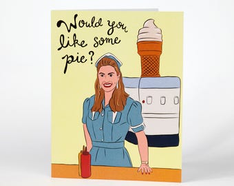 Twin Peaks Card • Shelly