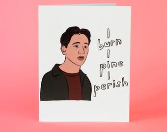 10 Things I Hate About You Card • Cameron