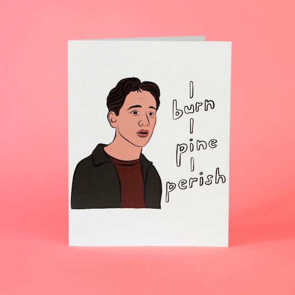 10 Things I Hate About You Card • Cameron