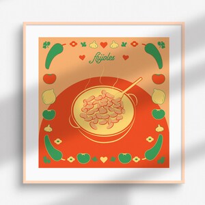 Frijoles Limited Edition Art Print