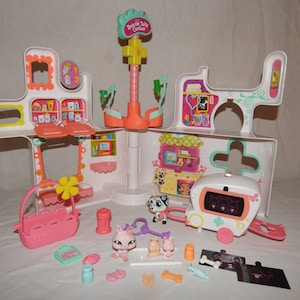 HÔPITAL LITTLEST PET Shop LPS Rescue Tails Center Playset Petshop