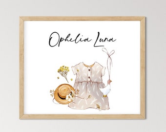 Personalized Vintage Name Print | Custom Print | Digital Print | Digital Download | Printables