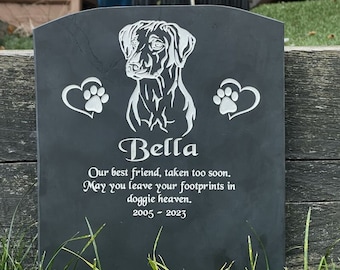 Personalised  Dog Grave Marker
