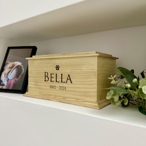 Pet Urn | Pet Wooden Cremation Box