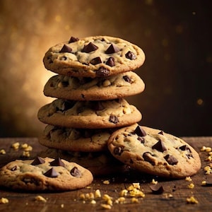 Campfire Smoked Chocolate Chip Cookie Recipe | Comfort Baking PDF | Gourmet Soft-Baked Cookies | Digital Download
