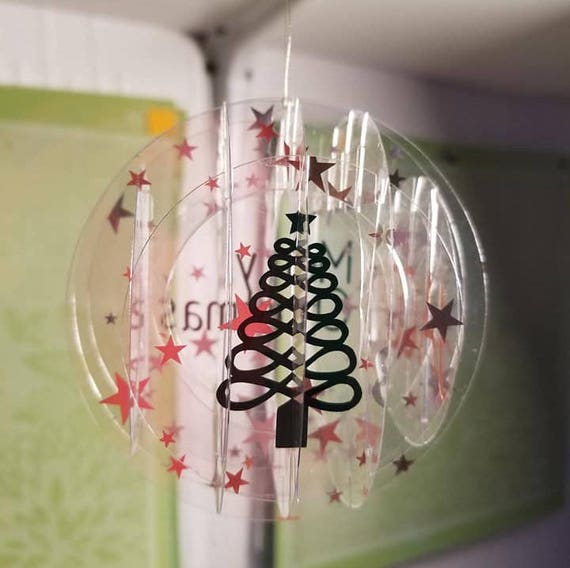 Download 3d Christmas Ornament Svg Pattern By Cindy Duke Etsy