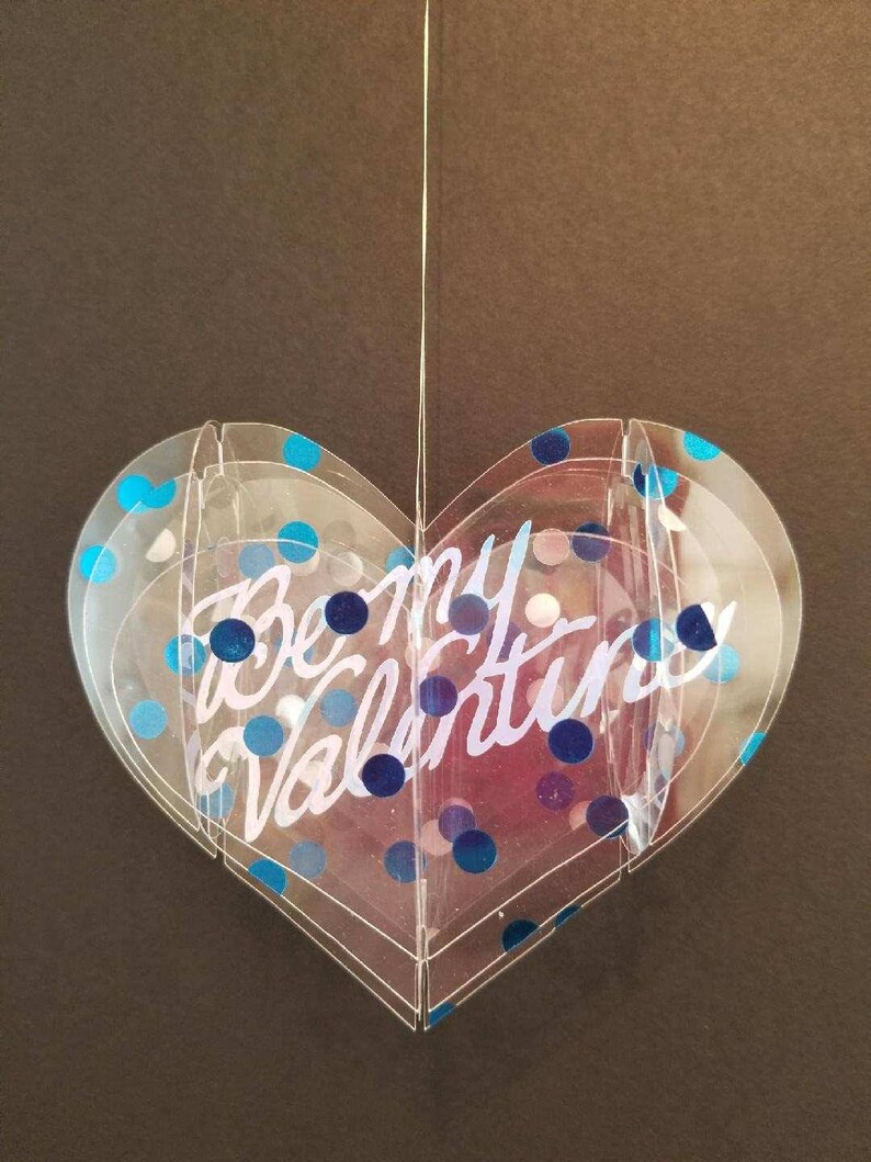 Download 3D Heart Ornament SVG Pattern | Etsy