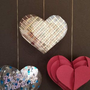 3D Heart Ornament - SVG Pattern
