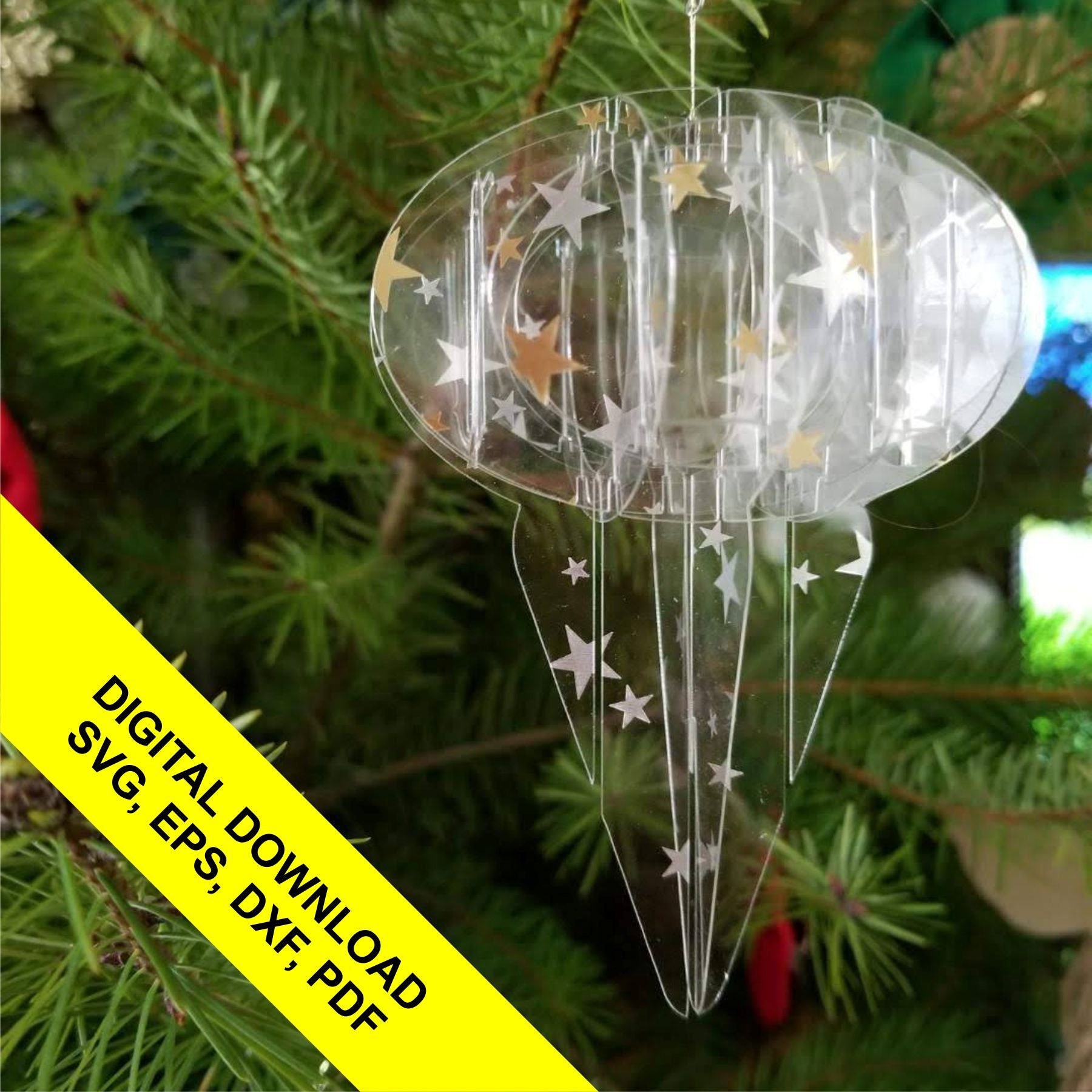 Download 3d Drop Point Ornament Svg Pattern Etsy