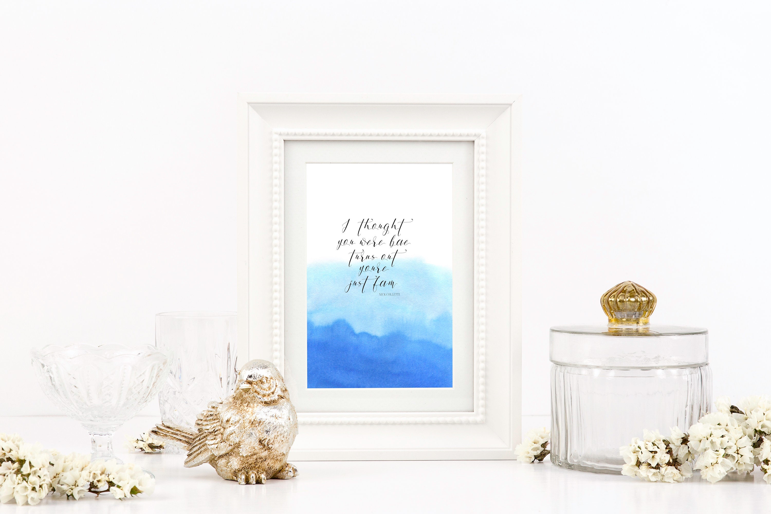 Vine Quotes I Thought You Were Bae But It Turns Out You Re Etsy