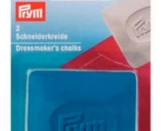 Prym Dressmaker's Chalk Slab (2 pcs) - Blue & Yellow