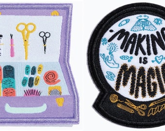 Iron-on Patches: Kylie and the Machine