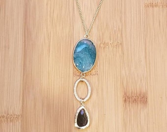 Collar Cari - Cristal de ágata