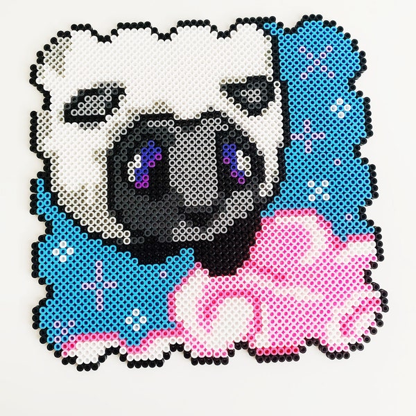 Neopets Babaa-Maths Nightmare Perler Bead Sprite/Wall Hanging Neopet