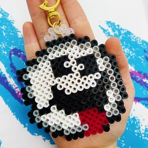 Mario Bros Super Mario Boos Ghost/silly Boo Perler Keychains - Etsy