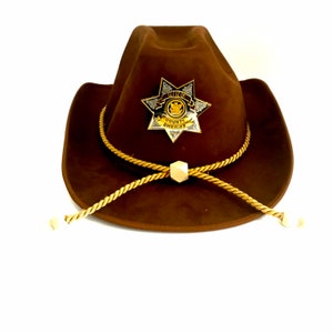 Walking dead sheriff hat Clearance