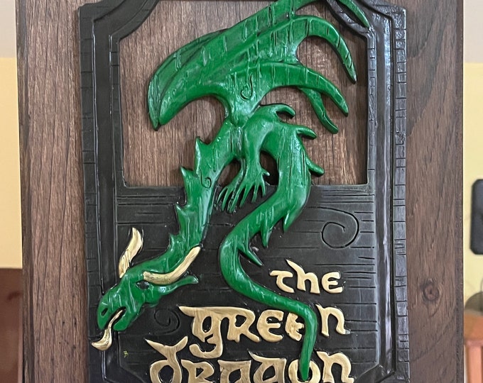 The Green Dragon Tavern Sign with hanging bracket