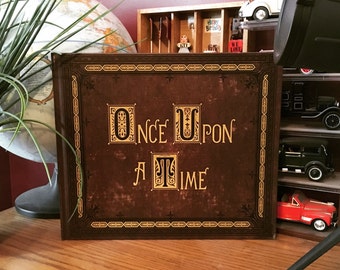 Once Upon A Time Henry's Book of Classic Fairytales large 13" x 11" x a 1/2" thick hardcover landscape format