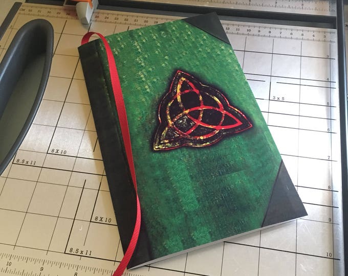 Instant Download Charmed Book of Shadows Notebook Printable on A4 Letter size paper folded in half with 36 PAGES of artwork