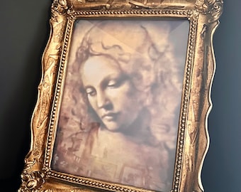 Ever After Framed print of Leonardo DaVinci’s prop painting