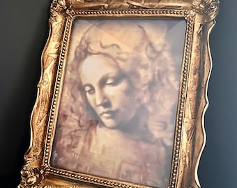 Framed print of Leonardo DaVinci’s prop painting