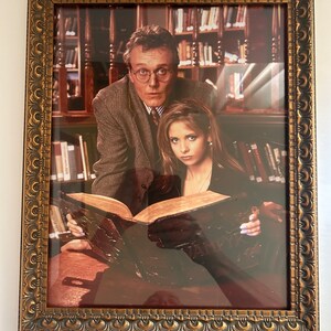 Buffy the Vampire Slayer 11” x 14” framed art print.