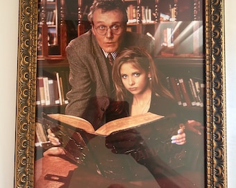 Buffy the Vampire Slayer 11” x 14” framed art print.