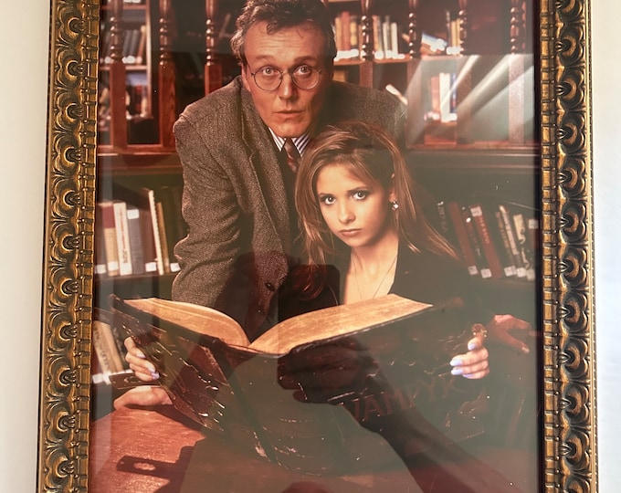 Buffy the Vampire Slayer 11” x 14” framed art print.