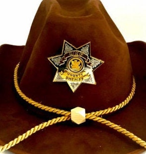 The Walking Dead Rick Grimes Hat And/or 