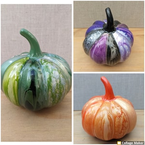 Kleine Keramik Halloween Kürbisse, Squash, Herbst Dekoration, Halloween, Kürbis, Herbst Dekoration, Herbstlich, Thanksgiving, Kürbis Homeware