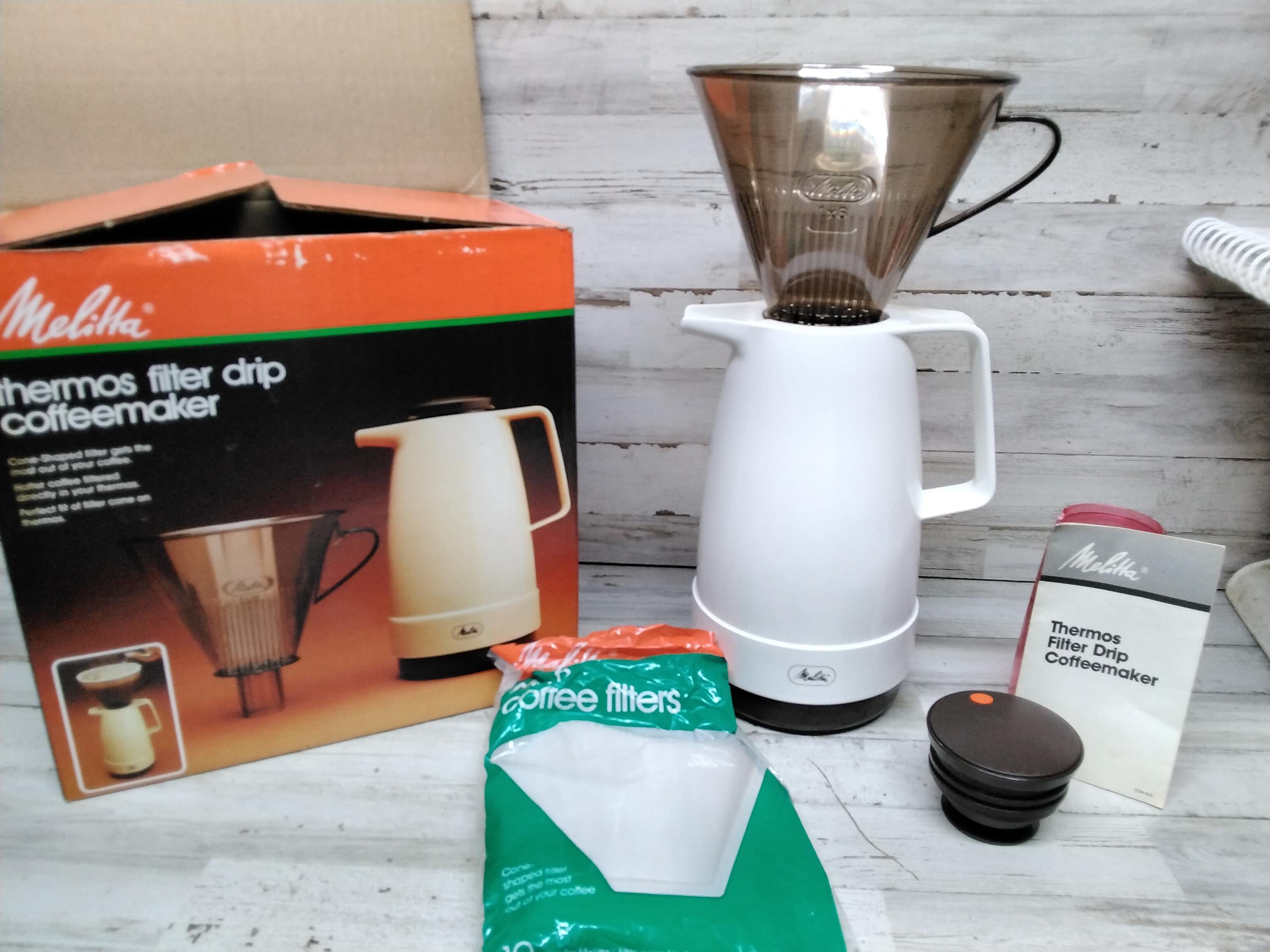 ヴィンテージ、ドイツ製メリタコーヒーポット＆ミルクピッチャー ドイツ ヴィンテージ Melitta メリタ コーヒードリッパー