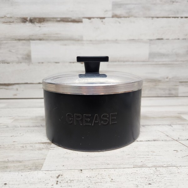 Grease Jar With Strainer Etsy