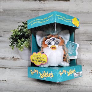 Vintage NOS 1998 Tiger Electronics Furby Original Furby / Model 70-940 / New In Box / 90s FURBY Gen 3 Way Stripes