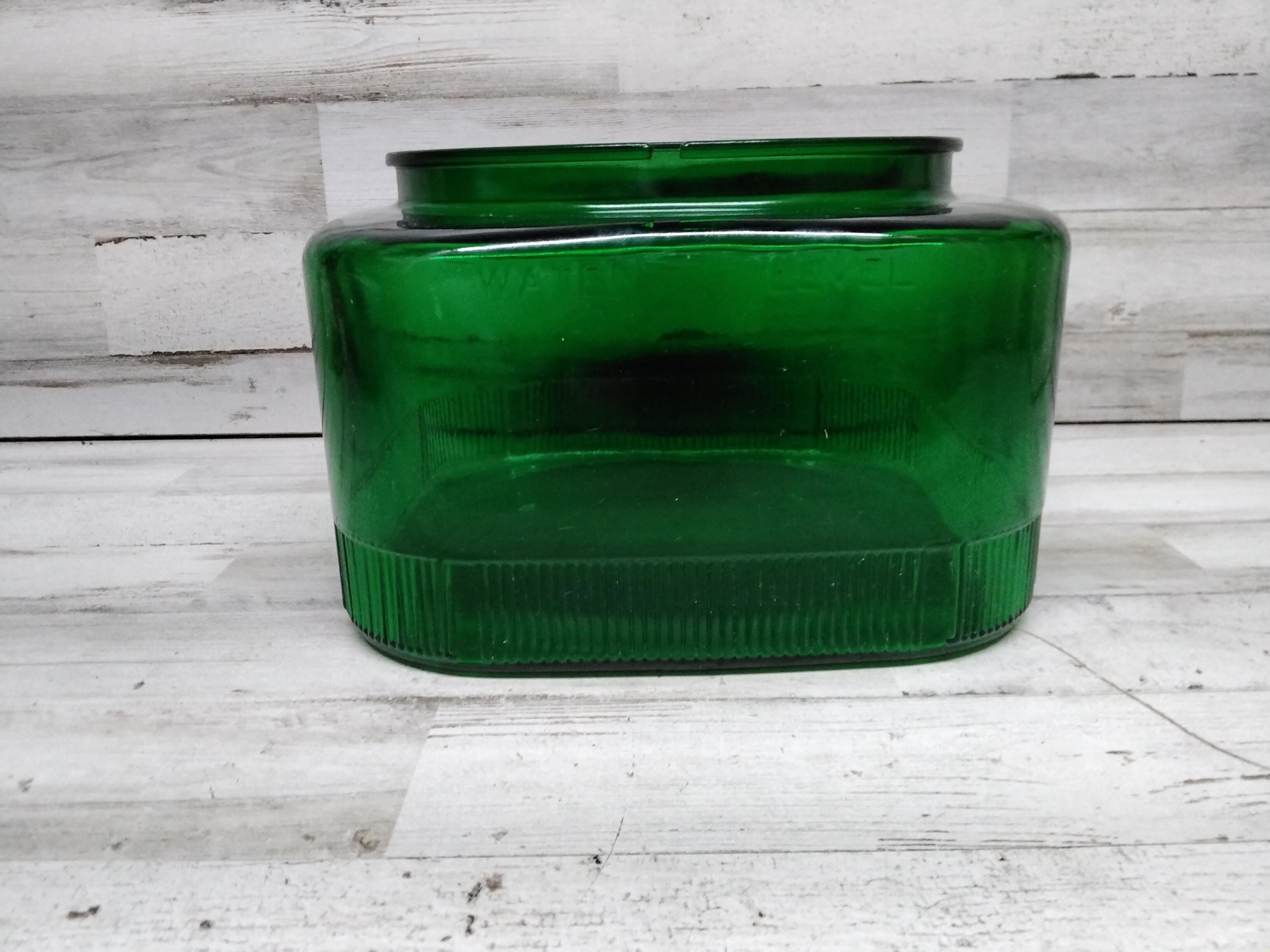 古いガラス 標本瓶 ヴィンテージ キャンディポット ガラスジャー