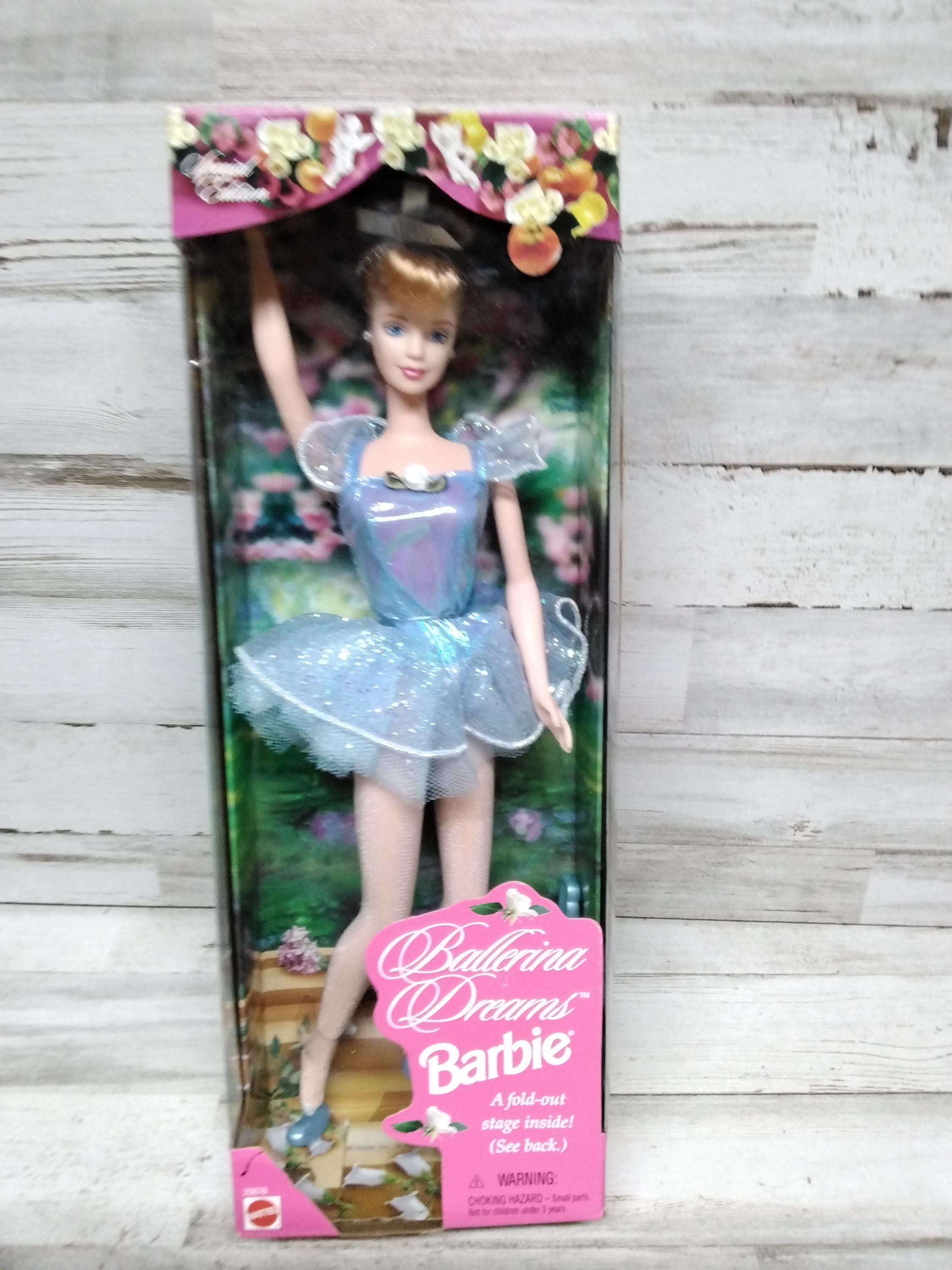 Vintage 1998 NOS Ballerina Dream Barbie Doll NOS Barbie Dolls