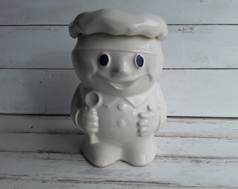 VINTAGE PILLSBURY DOUGHBOY Cookie Jar - Etsy