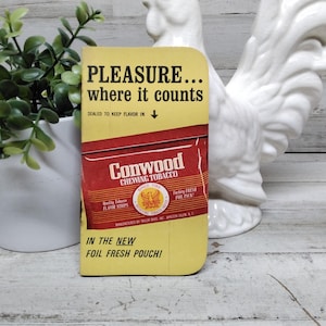 Vintage Conwood Advertising Note Table 1940s Advertising  / Nashville,  Tennessee