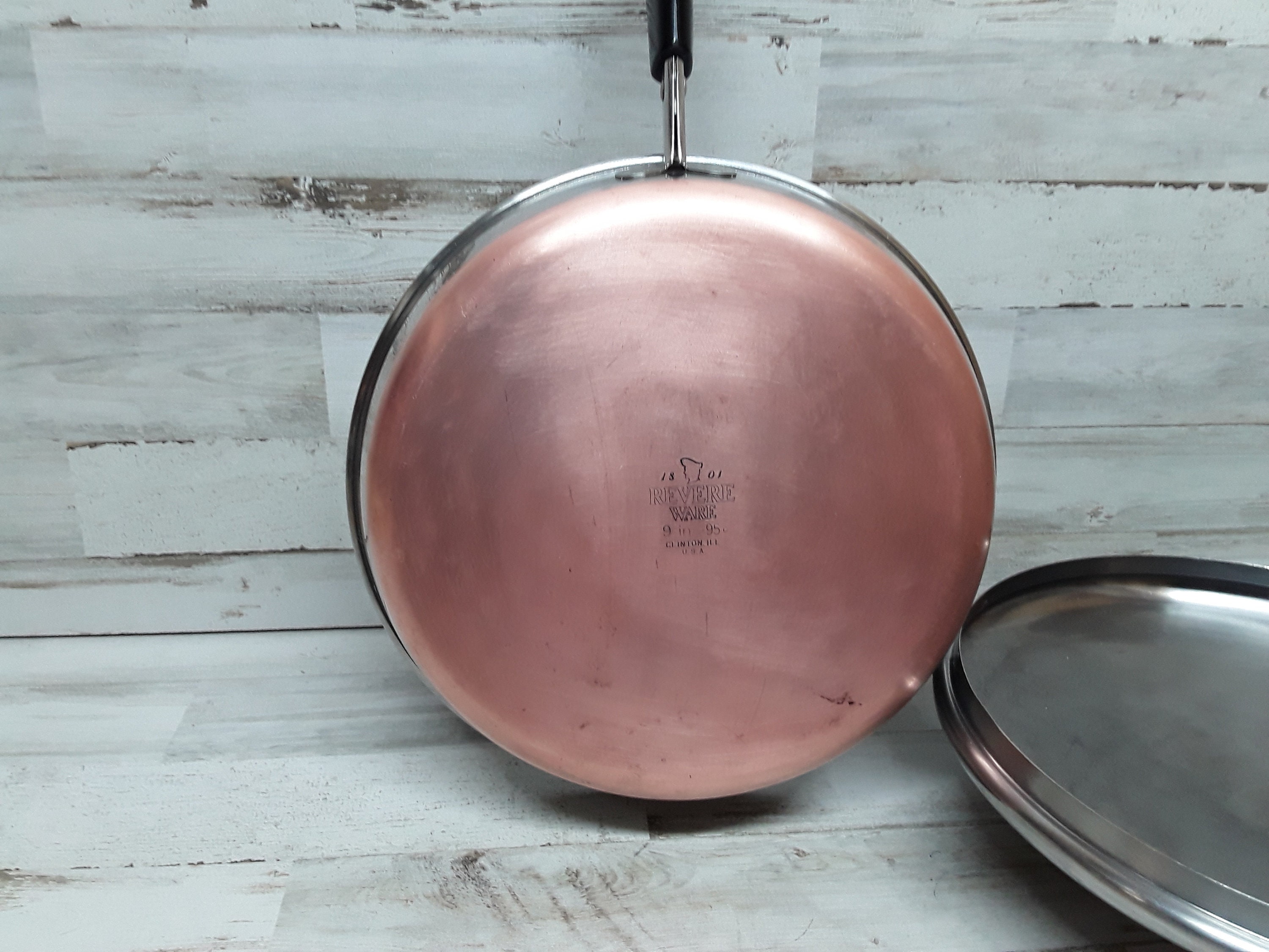 revere wareアメリカ製ヴィンテージ銅製サーブパン希少モデル revere wareアメリカ製ヴィンテージ銅製サーブパン希少モデル