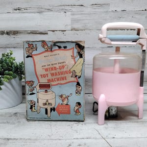 Jouet Ancien – Machine à Laver ‘Comme Maman’ – Pour Enfants – Occasion
