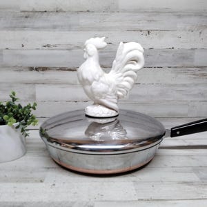 vintage 1801 Revere Ware 12" / Revere Ware Batterie de cuisine / vintage Revere Batterie de cuisine