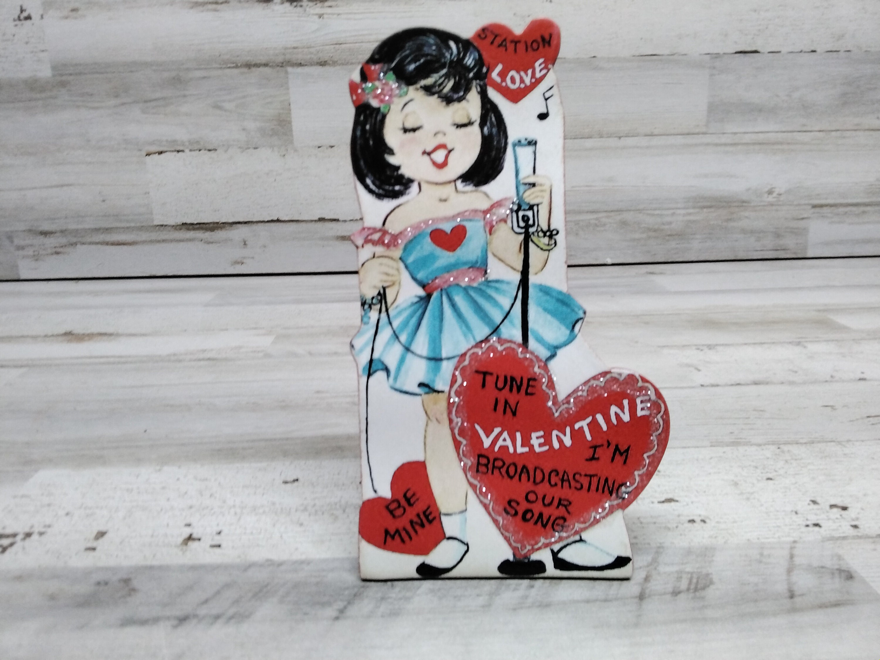  Sanwuta Valentines Hanging Porch Sign Love Hanging