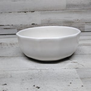 Pfaltzgraff Ironstone Heritage White  Soup/Cereal Bowl  Made in USA Solid White Color