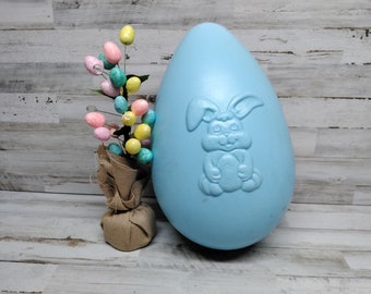 CHOICE EASTER Bunny Rabbit OR Egg Blow Mold / Lighted Outdoor / Spring