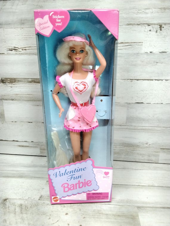 その他 Vintage Barbie Vintage 1996 NOS Valentine Fun Barbie Doll / NOS Vintage Barbie