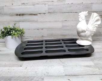 Molde vintage Wilton para éclairs / Molde para pastel Twinkie / Molde vintage Wilton para pastel