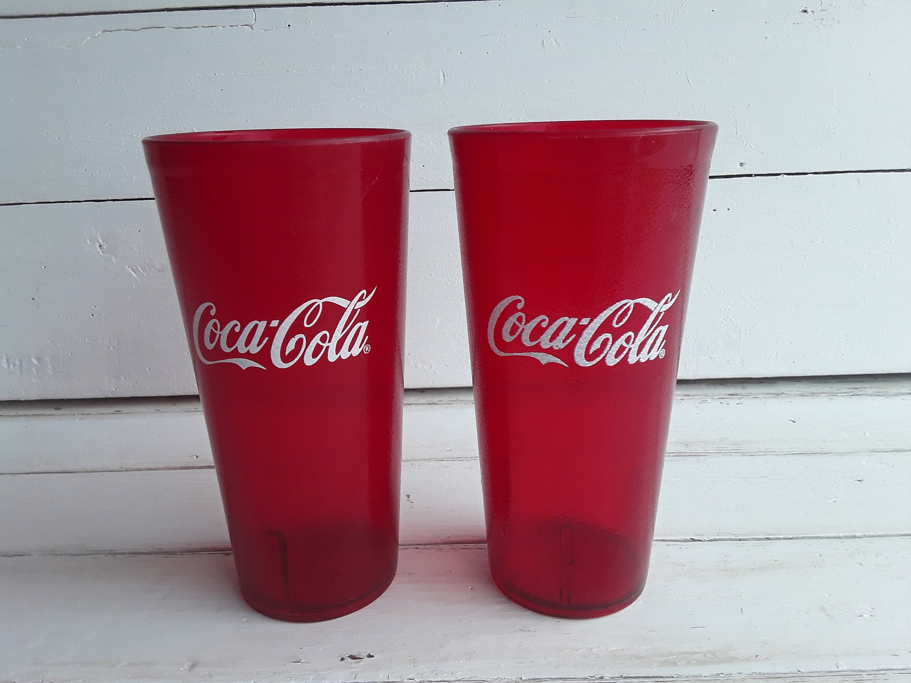 Vintage coca cola glasses - Etsy 日本