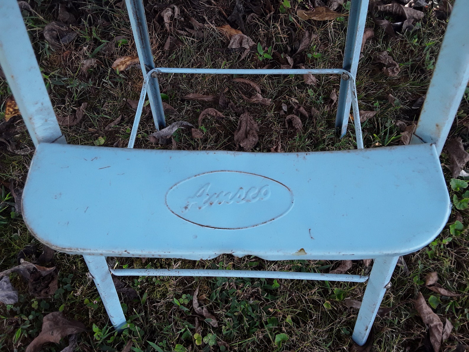 Vintage Metal High Chair